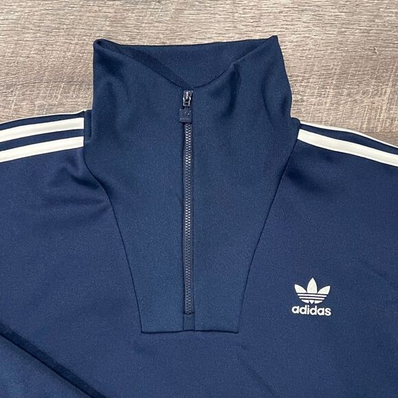 Adidas Men's Adicolor Funnel Neck Track Jacket - Picture 1 of 5